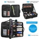 thumbnail image 4 of Estuche de maquillaje Relavel, grande, profesional, impermeable con correa, 4 of 7