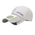 thumbnail image 2 of 2xGorra Con Ventilador De Enfriamiento Para Exteriores, Gorra De Béisbol, Gorra Para El Sol, Gorra Para Acampar Al Aire Libre, Color Beige, 2 of 8