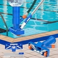 thumbnail image 6 of Toudaret Pool Leaf Vacuum Pool Skimmer Attachment Swimming Pool Spa Vacuum Cleaner with Brush Lengthened Pole Remove Leaf Insects Debris Eu/us Plug for Pool, 6 of 8