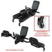 Valor Fitness Leg Stretcher Machine Adjustable Leg Split Flexibility Trainer Equipment - 180 Degrees - Max Weight 300 lbs