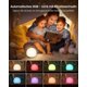 thumbnail image 3 of Toddler Night Light, Baby Nursing Night Light, Night Light - Dimmable, Memory Function, Timer, RGB Color Changing, Usb Charging, 3 of 5