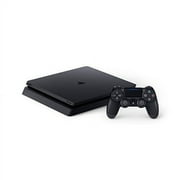 Restored Sony, PlayStation 4 Slim 500GB PS4 Console, Black, 1