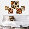 thumbnail image 2 of Designart "Fall Floral Cottage" Floral Wall Art Set Of 5 - Brown Cottage For Bedroom Wall Art Set, 2 of 6