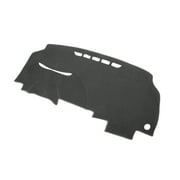 Dashboard Cover Gray Polyester Non-slip Mat Protector Carpet Sun Proof for Honda Civic 2006-2011
