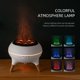 thumbnail image 4 of Difusor de Aceites Esenciales, Humidificador de Vapor Frío de 350 Ml con Llama y Volcán, Apagado Automático Sin Agua para el Hogar, Enchufe de la UE, 4 of 5