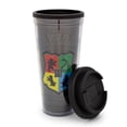 thumbnail image 2 of Vaso de plástico plateado Buffalo Harry Potter Hogwarts 700 ml, 2 of 6