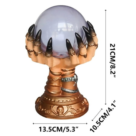 

QiwagFerng Horror Hand Electrostatic Negative Induction Horror Halloween Decorative Light Gift Clearance!