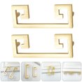 thumbnail image 2 of 2pcs Cupboard Door Handles Retro Door Knobs Practical Wardrobe Handles, 2 of 8