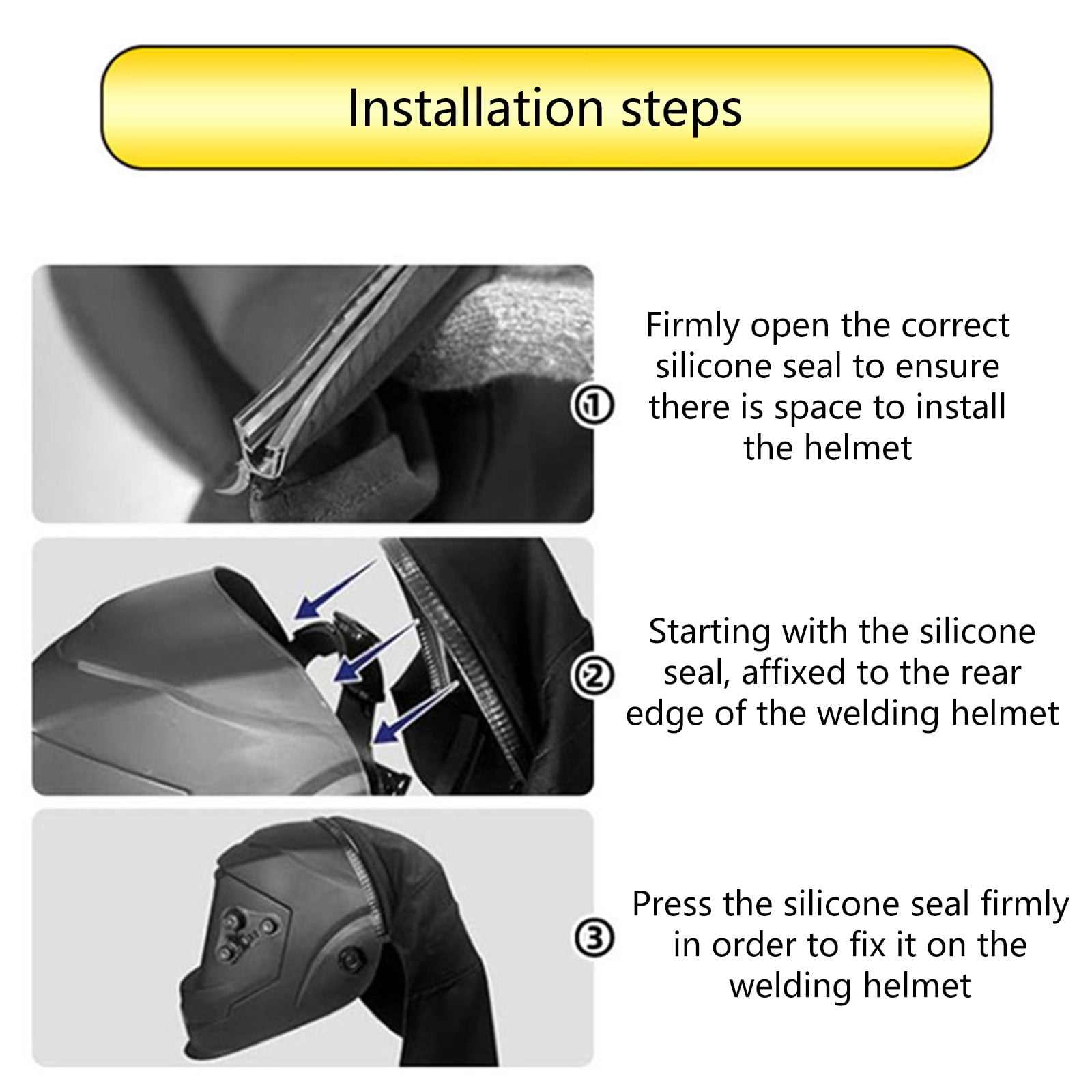 Welding Helmets Protective Covers With Detachable Bib High Durability Fabric Generic Fit Most Helmets Lightweight