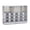 Gray/Coastal Blue, variant on Sectional Cubbie-Tray Mobile Unit - without Trays - Coastal Blue