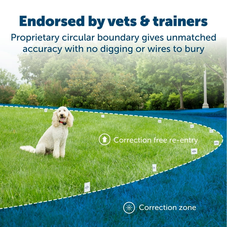 PetSafe Wireless Fence Pet Containment System for Dogs 8 lb. Covers up to 1 2 Acre Walmart