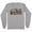 Grey, variant on Halloween Coffee Long Sleeve Shirt Unisex Large White