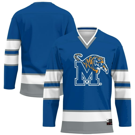 Men's GameDay Greats Royal Memphis Tigers Hockey Jersey