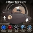 thumbnail image 4 of Mazzup Massage Chair Full Body , Zero Gravity Shiatsu Recliner with 14 Massage Points, Brown, 4 of 8