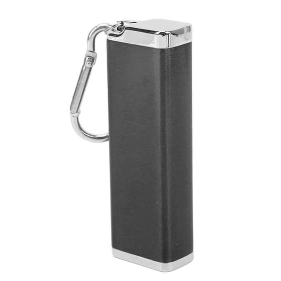Box, Cigar Holder 6 Pcs Aluminum Carabiner Keychain Lightweight For Outdoor Black