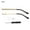Multicolor, variant on 1 Pair Metal Eyeglasses Anti-Slip Universal Glasses Arm Replacement Leg Eyewear Accessories Spectacle Frame BLACK