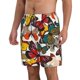 thumbnail image 2 of Balery Retro Floral Butterfly Traje de Baño Estilo Hawaiano para Hombre, Shorts de Secado Rápido con Bolsillos-X-Large, 2 of 6