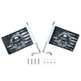 thumbnail image 3 of Motorcycle American Flagpole, 25cm Trunk Lid Flagpole Mount Kit  Replacement For Gold Wing  2018-2020 For Modification, 3 of 8