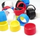 thumbnail image 4 of Eigraketly Anillo de agarre para raqueta de tenis, 2 piezas, para bate de bádminton, fijación antideslizante, soporte de acabado, accesorios Tenis Negro, 4 of 6