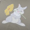 thumbnail image 3 of Bambi - Camiseta de Thumper Flor para Mujer (Caqui Claro, Azul, Amarillo), 3 of 3