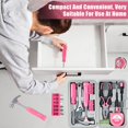 thumbnail image 4 of HLONK 18/19/20Pcs Household Tool Set Portable Household Basic Hand Tool Set Multi-functional Home Tool Kit with Pliers Hammers Wrench and Screwdrivers for DIY Building Home Maintenance, 4 of 10