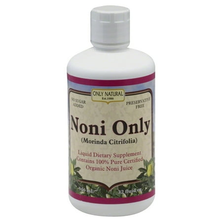 Only Natural Organic Noni Only Juice - 32 Ounce (Best Naked E Juice)