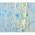thumbnail image 3 of Voile Semi Sheer Curtains Set of 2, Solid Sheer Curtain Scarf Drapes Rod Pocket Crushed Window Panels for Bedroom Living Room Kitchen, Cheap Luxury Voile Net Curtains Slot Top Plain Floral, 3 of 4