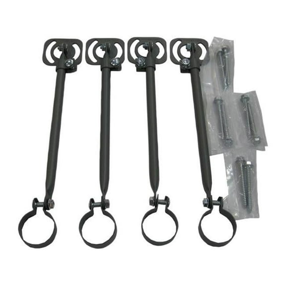 Short Mono Pole Brace for KaKu ODU 50A08B12C02, Pack of 4