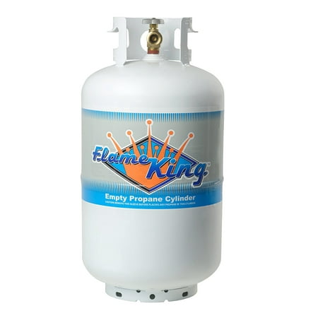 30 lb. Propane Cylinder with Type 1 Overfill Protection Device Valve (Ships (Best Fuel For Zippo)