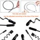 thumbnail image 5 of 6 PCS. Metal Hair Bands Black Hair Clip Spring Wave Hair Bands Multi-Style Unisex Flexible Headbands Accessories for Women Men, 5 of 5