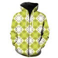 thumbnail image 1 of Sudadera con capucha y cremallera para hombre, estilo étnico exótico retro, divertida, de manga larga, con estampado 3D, estilo Harajuku, informal, de gran tamaño, 1 of 6