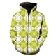 thumbnail image 1 of Sudadera con capucha y cremallera para hombre, estilo étnico exótico retro, divertida, de manga larga, con estampado 3D, estilo Harajuku, informal, de gran tamaño, 1 of 6