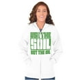 thumbnail image 4 of Earth Day Renewable Energy Go Green Zip Up Hoodie Men's Women's Brisco Brands S, 4 of 6