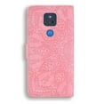 thumbnail image 2 of Allytech Moto G Play 2021 Case 6.5", Moto G Play 2021 Wallet Case, PU Leather Shockproof Cards Slots Protective Folding Kickstand Wallet Case Cover for Motorola G Play 2021 6.5" - Pink, 2 of 5