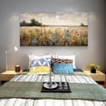 thumbnail image 2 of Large Landscape Wall Art Rural Nature Canvas Prints Vintage Painting Rustic Pictures Wall Decor for Living Room Bedroom Dining Room Farmhouse Ready to Hang - 29"x57", 2 of 6