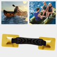 thumbnail image 4 of Ruiboury Sangle en Nylon PVC Poignée d'Accoudoir Canot Kayak Gonflable Jaune 31x7CM 1Ensemble, 4 of 6