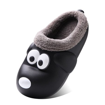 

CoCopeanut Women s Winter Waterproof Eva Cute Puppy Shape Cotton Slippers Couple Fashion Warm Home Indoor Floor Slippers Fun Slippers