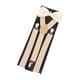 thumbnail image 4 of Conjunto de tirantes con pajarita para hombre con correas de hombro para beige, 4 of 9