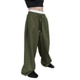 thumbnail image 2 of Pants for Men Loose Solid Color Elastic Sports Pants Weekend Brunch Outfit, 2 of 6