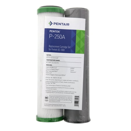 

Pentek P-250A Under Sink Water Filter Set