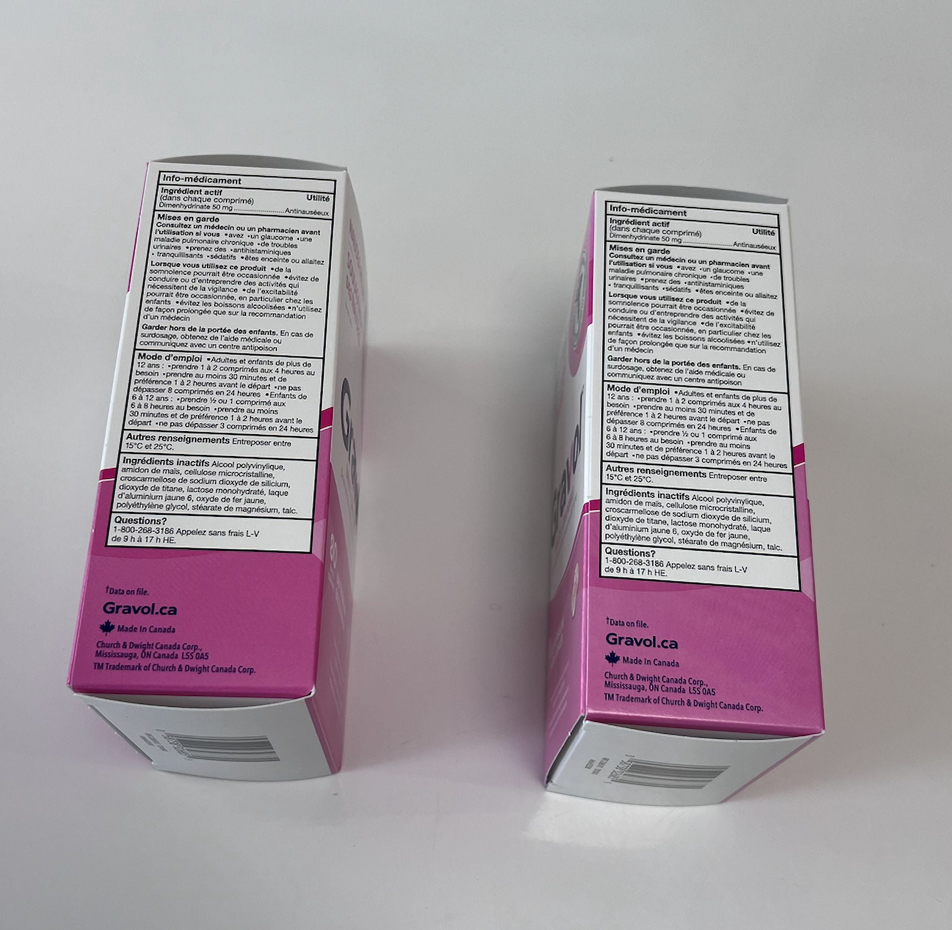Gravol Easy to Swallow 80 Tablets (2 Packs) - Fast Relief for Nausea and Motion Sickness - Non-Drowsy Formula - Trusted Brand for Travelers