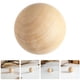 thumbnail image 5 of 2 bolas artesanales sin terminar: esferas de madera natural de 7 cm - Proyectos de pintura y decoración DIY - Bolas de madera para adornos navideños y decoración del hogar, 5 of 6