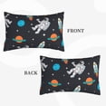 thumbnail image 4 of Balery Space Pillow Covers,Bed Pilowcases,Reversible Plush Throw Pillow Covers End Pillow Encasement,Pillow Case - 20"X30", 4 of 9