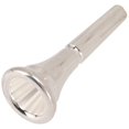 thumbnail image 4 of Horn Mouthpiece Replacement Brass French Horn Mouth Wind Instrument Accessories Silver Color, 4 of 4