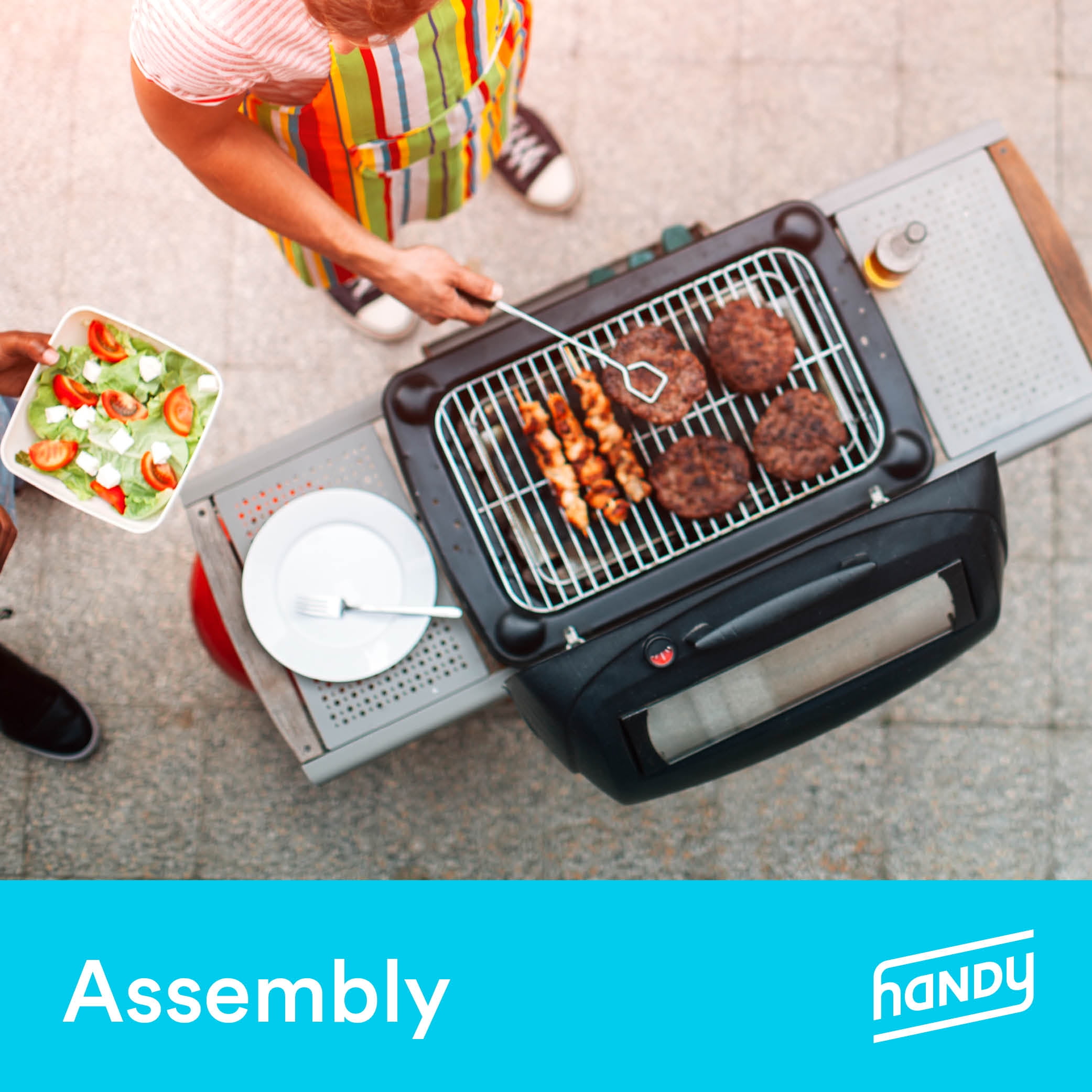 Grill Assembly By Handy Walmartcom