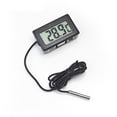 thumbnail image 1 of Waterproof LCD Digital Thermometer Aquarium Electronic Precision Fish Tank Temperature Measuring Tool with Probe HygrometerWhiteChina He Qiyong unisex, 1 of 1