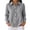 Gray(Womens Tops), variant on GUACER Tops for Women Waffle Knit Long Sleeve Button Down Collared Button-Down Shirts
