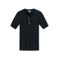 thumbnail image 1 of SCHIESSER Revival Camisa de Hombre - 1/2 Manga, Manga corta, Karl-Heinz Negro M (Medium), 1 of 3