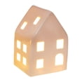 thumbnail image 1 of Casa iluminada con luz LED, pueblo navideño en miniatura, regalo, decoración de cerámica con LED Estilo E, 1 of 9