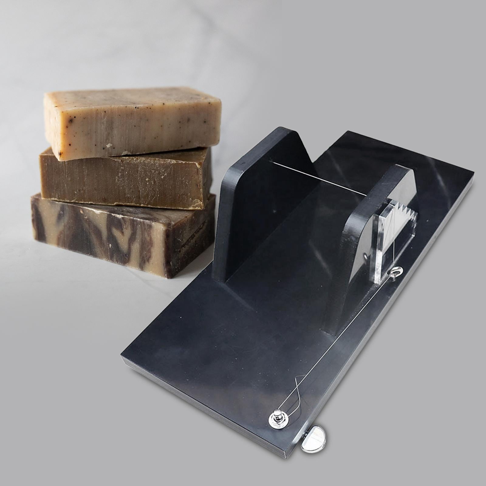 FVDPWYE Handmade Soap Cutter Soap Cutting Tool Adjustable Thickness with Scale Wire Soap